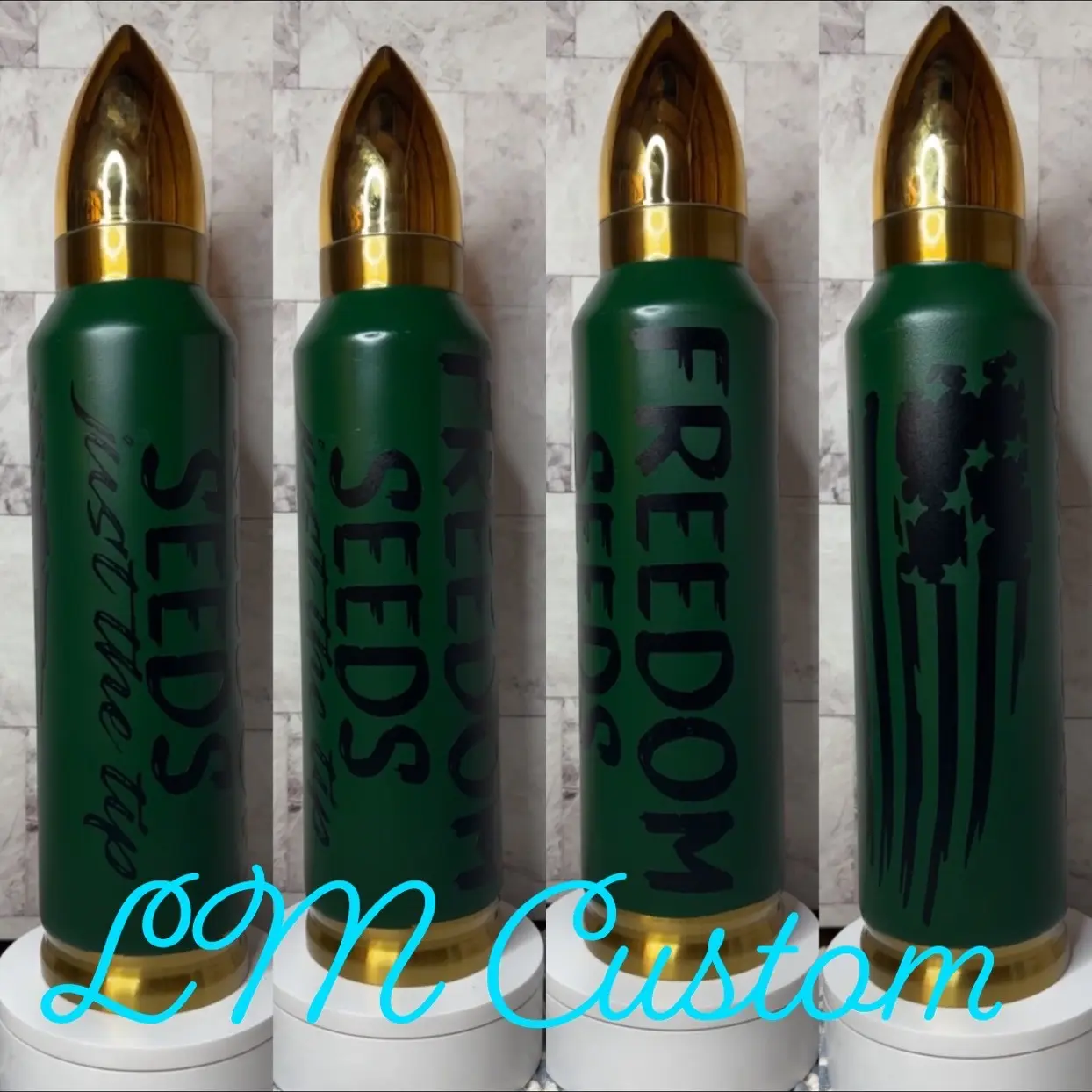 Freedom Bullet Tumbler Thermos