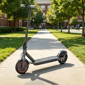 350W Motor Electric Scooter – 19 MPH Max Speed, 8.5" Honeycomb Solid Tires,12 Miles Range, Foldable Commuter Scooter with Dual Braking System & App Control E-Scooter