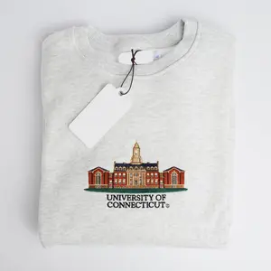 Connecticut State University Embroidered Sweatshirt/Hoodie