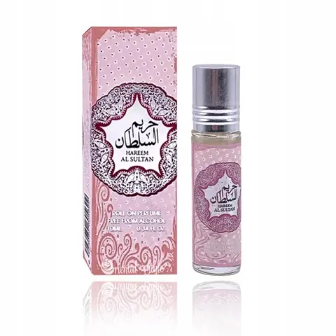 Ard Al Zaafaran Hareem Al Sultan Women's Perfume Oil - 0.34 oz, Aromatic Floral Fragrance, Captivating EDP with Sandalwood Notes, for Women