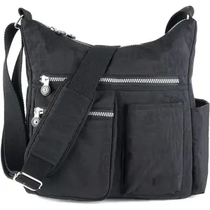 Crossbody Bag with Anti  RFID Pocket - Women Lightweight Water-Resistant Purse