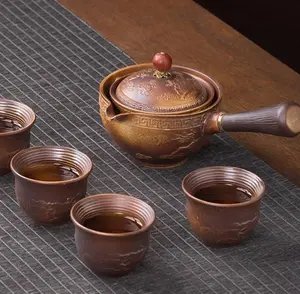 Ceramic Teapot Infuser - 360 Degree Rotation - 160 mL