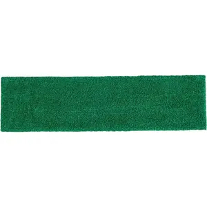 Rubbermaid  18 in. Adaptable Flat Mop Microfiber Pad, Green