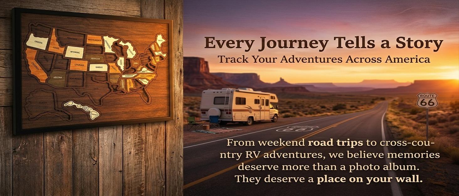 Map puzzle, wooden U.S. travel map puzzle, anniversary gift, children's geography puzzle, or perfect holiday gift for couples and families, record your journey, memory making, home decor, unique traveler gift, best Mother's Day gift