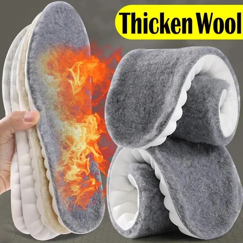 Women's 1 Pair Self-Heated Thermal Footwear Insoles, Soft Cotton-Wool Memory Foam Warm Shoe Pads for Adults' Sports Shoes Feet