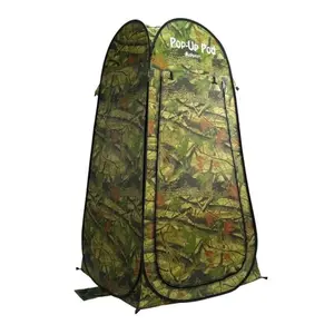 212 MAIN Portable Camouflage Print Changing Room - ST002CAMO, Polyester Instant Cabin Tent, Lightweight Canopy, Portable Outdoor Equipment, Shelter Tent for Camping, Hiking