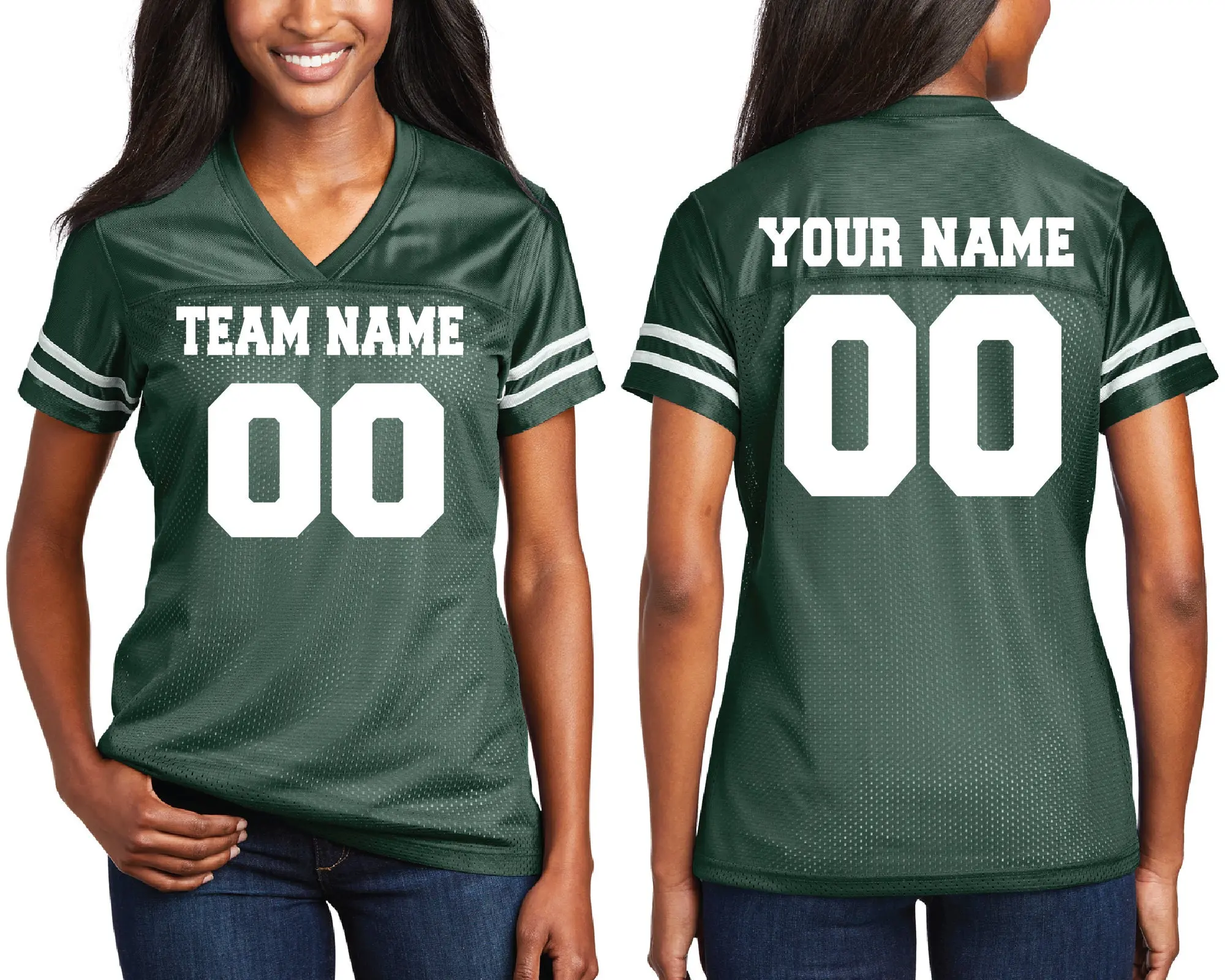 Customized Football JERSEY, Team Adult Women Jersey, Personalized Football Jersey, Make Your Own Name and Number Jersey, team fan jersey