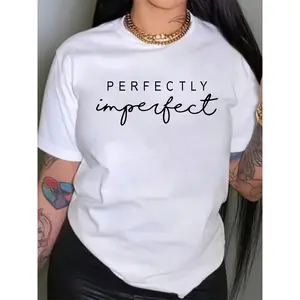 Black Casual Short-Sleeve T-Shirt