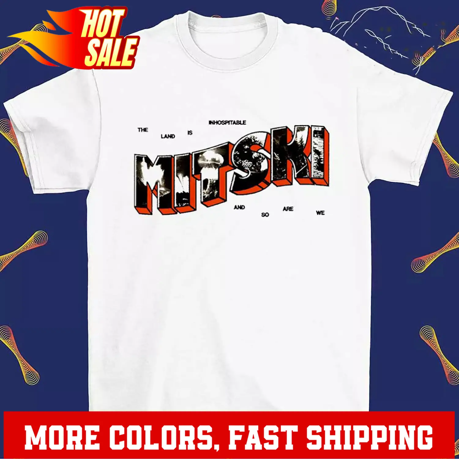 Vtg Mitski Gift For Fans Heavy Cotton White All Size Men Women Shirt A1231