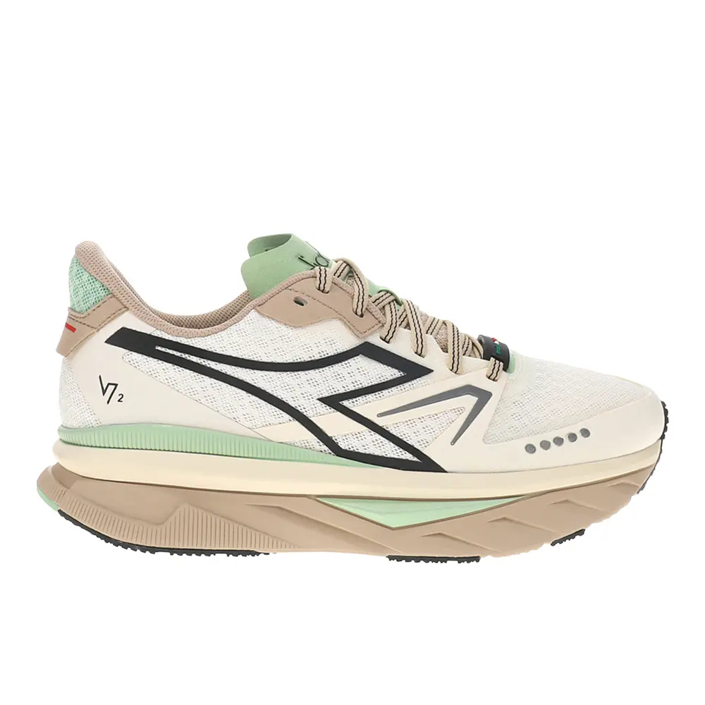 diadora Mens Atomo V7000-2 Running Sneakers Shoes - Beige, Brown