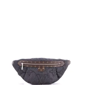 Pre-owned Louis Vuitton material Belt Bags High Rise Bum Bag Monogram Puffygram by Rebag