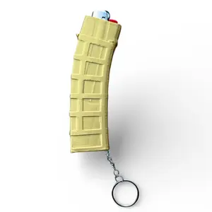 Gold Magazine Clip Lighter Sleeve / Case