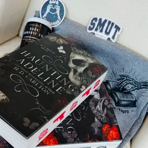 Haunting and Hunting Adeline with Painted Edges by H D Carlton - Dark Romance Edition SMUT University Theme