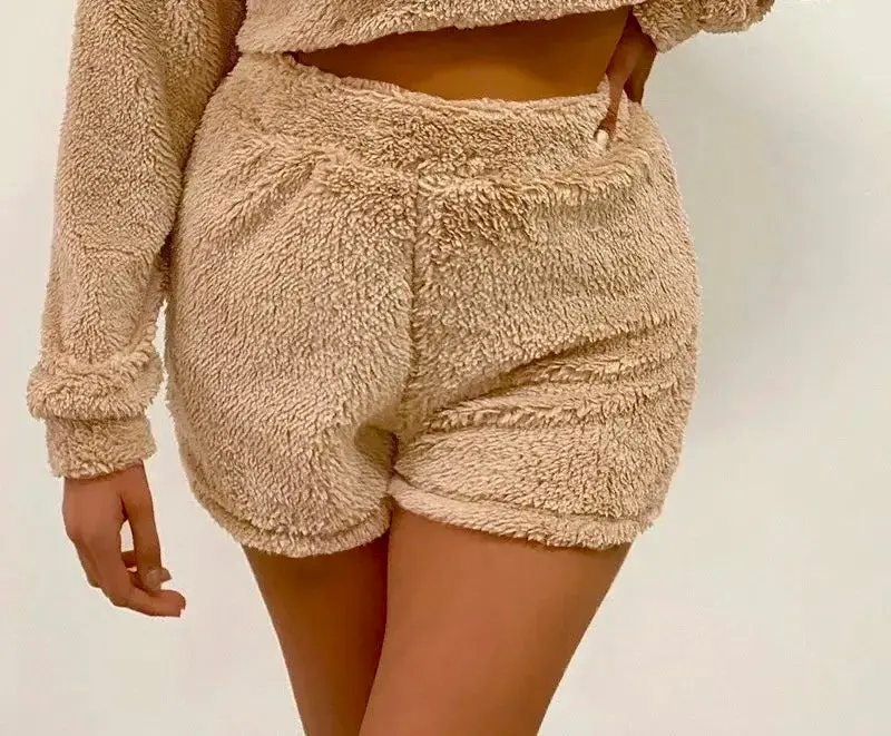 Fuzzy Bear Shorts