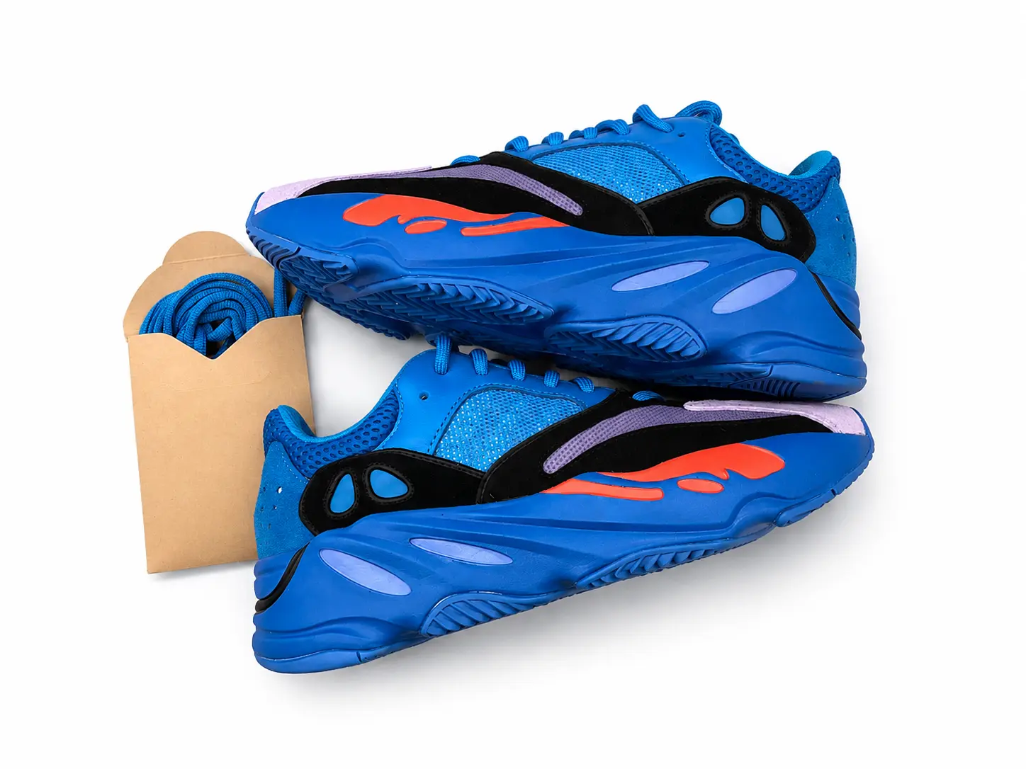 Blue Red Shoes - Sneaker For Men Women, Basic Style Classic Runner