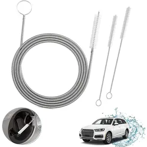 Car Drain Dredge Cleaning Scrub Brush, Flexible Car Drain Dredge Sunroof Cleaning Scrub Brush Tool, Auto Sunroof Drain Cleaning Tool (1pcs)