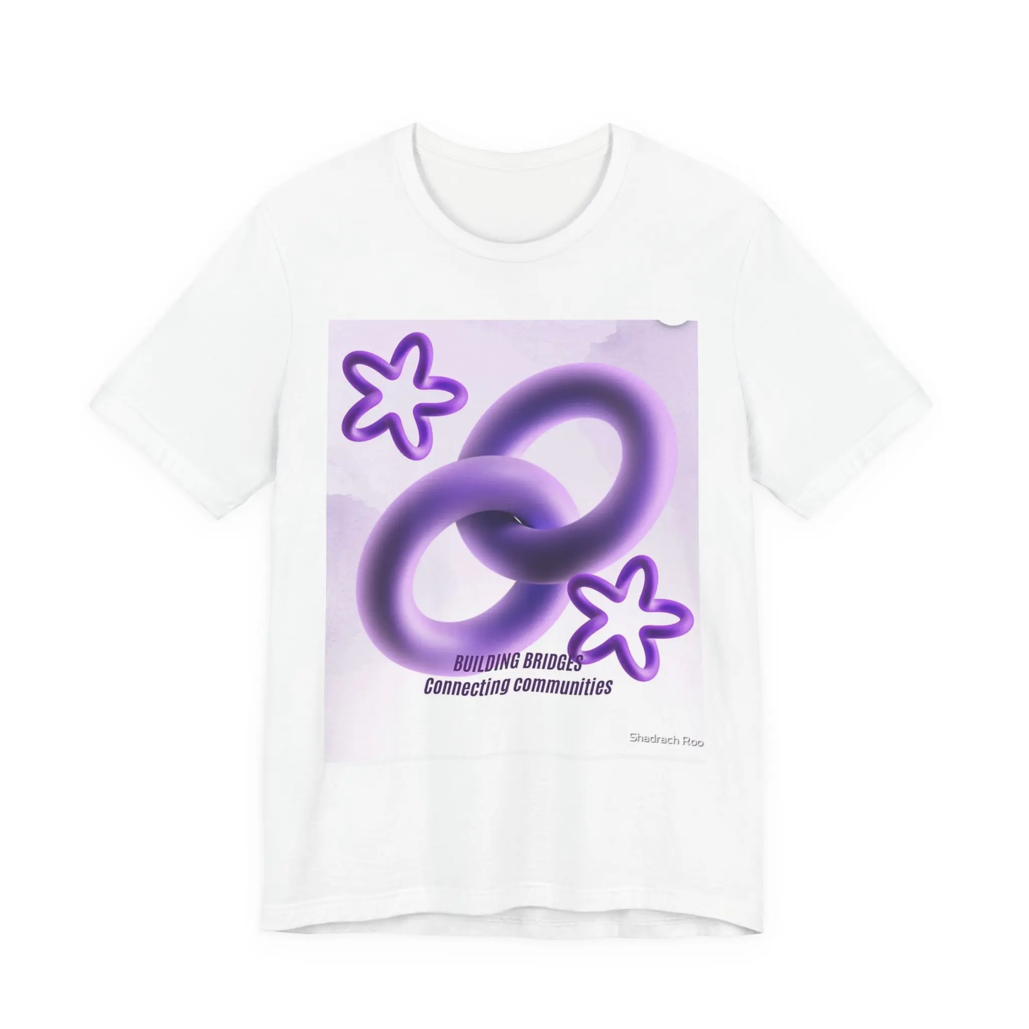 Connecting Communities Tee — Building Bridges Graphic T-Shirt
