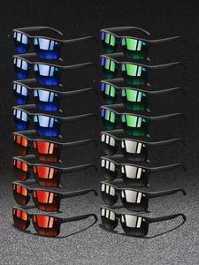 sports sunglasses, retro outdoor sports, suitable for fishing, cycling, skiing, running, driving, rubber nose pads, legs for slip resistance