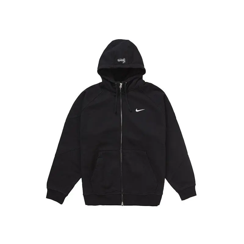 Supreme Men's Nike Zip Up Hooded Sweatshirt Black, from StockX