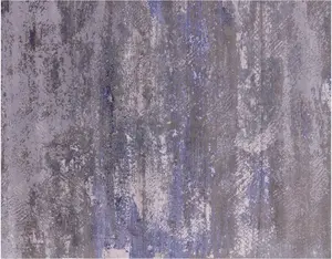 SUPER SALE Wool & Silk Modern Handmade Rug 7' 11" X 10' 2" - Q7232