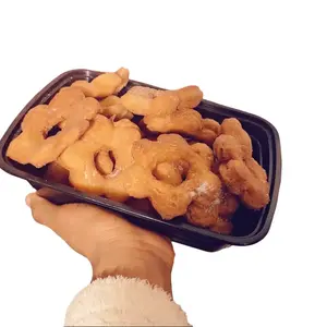 Kokiyòl Haitian Donuts 1 Pack 10 Pieces Authentically Flavored with Flour Sugar Cinnamon & Banana Sweet Snacks for Dessert