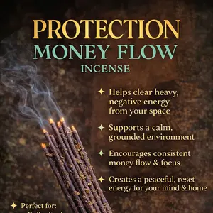 Protection & Money Flow Incense (5 Sticks)