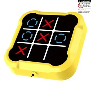 Electronic Tic-Tac-Toe Puzzle Game, Fun Strategy Family Board Games, Durable ABS Material, Interactive Classic Game for Family Entertainment and Gifts