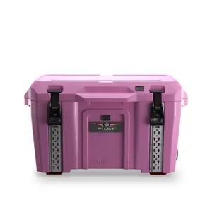 Pilot Outdoors® Premium Ice Chest Cooler Model 50/80 (Pink)