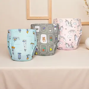 3pcs Potty Training Pants for Home and Travel, Breathable and Skin-Friendly, High Elasticity, Reusable and Cost-Effective, Cute Colorful Designs, Washable Diapers