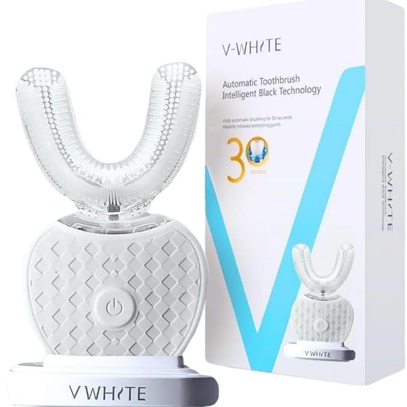 Electric 360 Tooth Brush, Full 360° Coverage with Multiple Modes, entle on Sensitive Gums, Time-Saving Daily Routine (White)