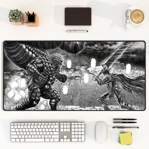 [Sale Up To 50%] Berserk Armored Guts vs Apostle Battle Gaming Desk Mat Mouse Pad