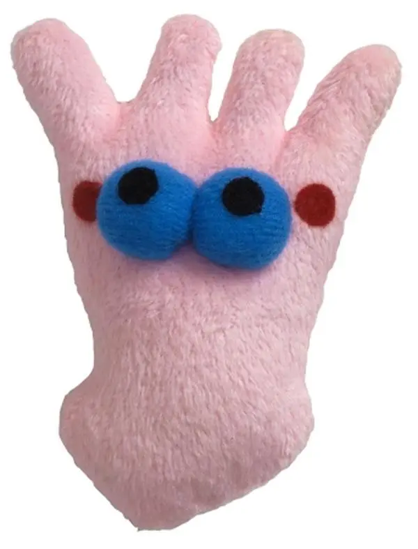 Doggles TCSUS10-02 Toy Cat Sushi Calamari Pink