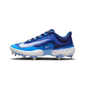 Alpha Huarache Elite 4 Low "Hyper Royal White" DJ6521 414