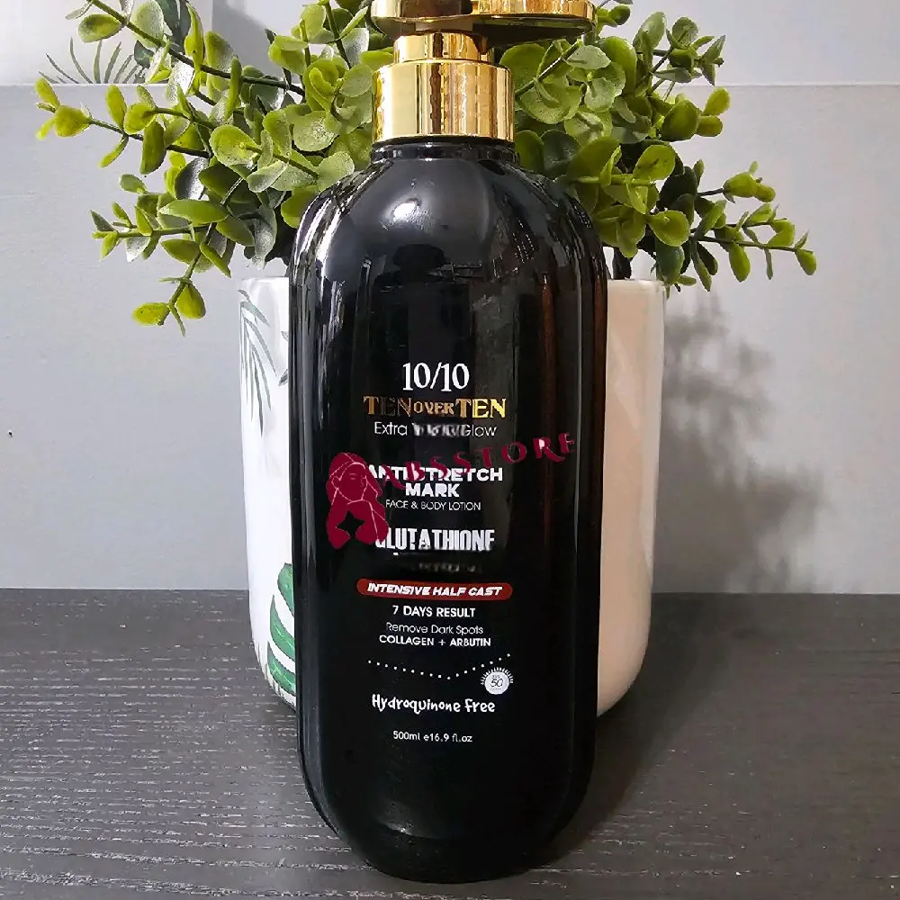 Ten Over Ten Xtra Glow Lotion Collagen & Arbutin 500ml 1 bottle