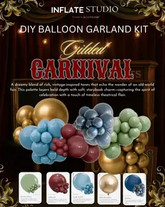 DIY KIT - The Balloon Garland - Glided Carnival