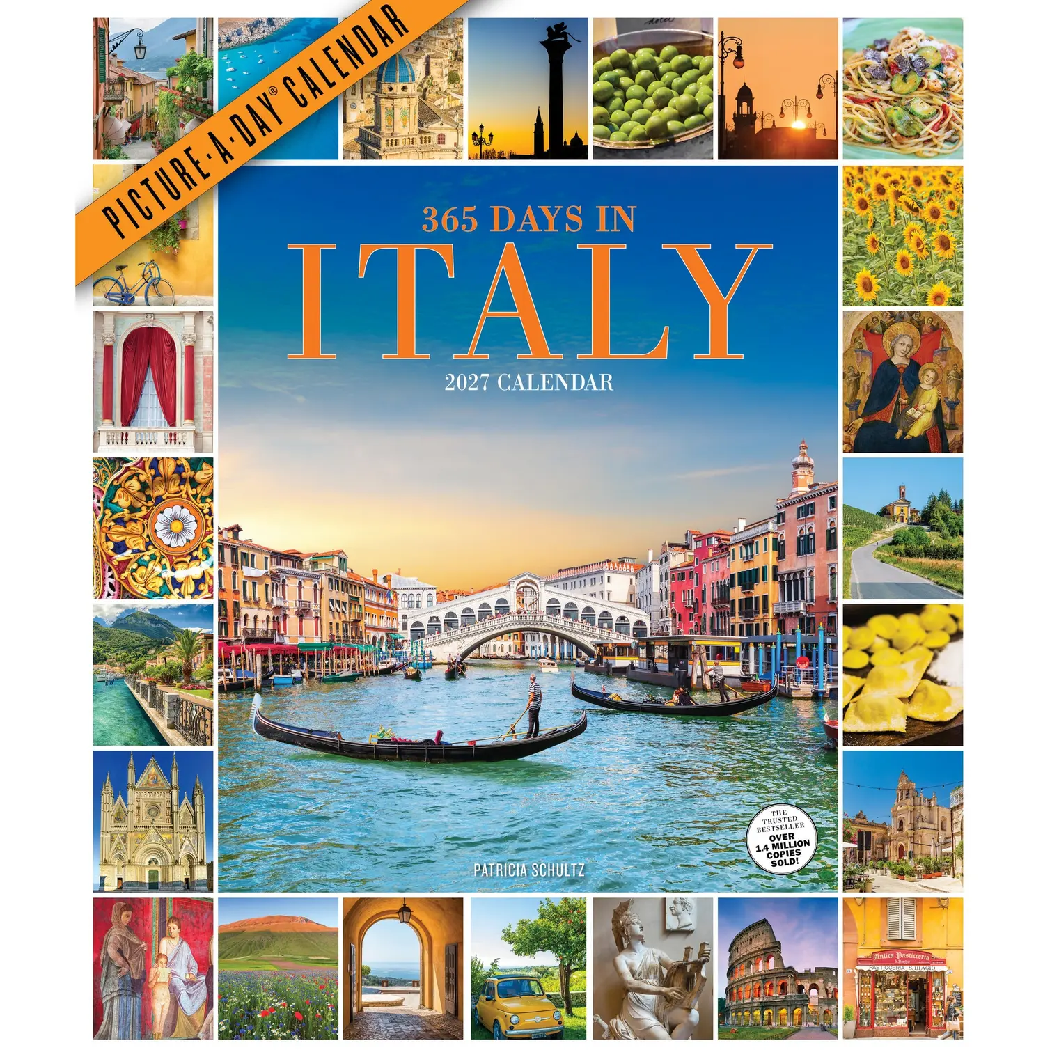365 Days in Italy Picture-A-Day® Wall Calendar 2027 by Patricia Schultz, Workman Calendars