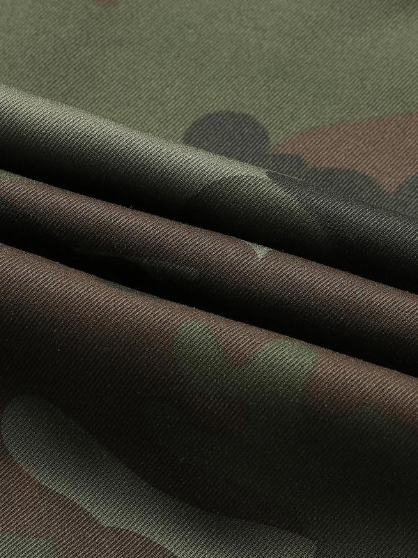 Men's High-End Luxury Camo Pants, Loose Fit, Elastic Waistband, Comfortable Sportswear, Perfect Gift, Outdoor & Dating, Christmas Essential