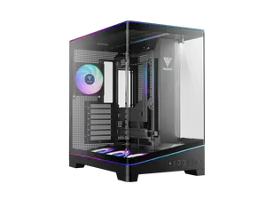 Gamdias ATLAS P6 CG Black ABS / SPCC / Tempered Glass ATX Mid Tower Computer Case