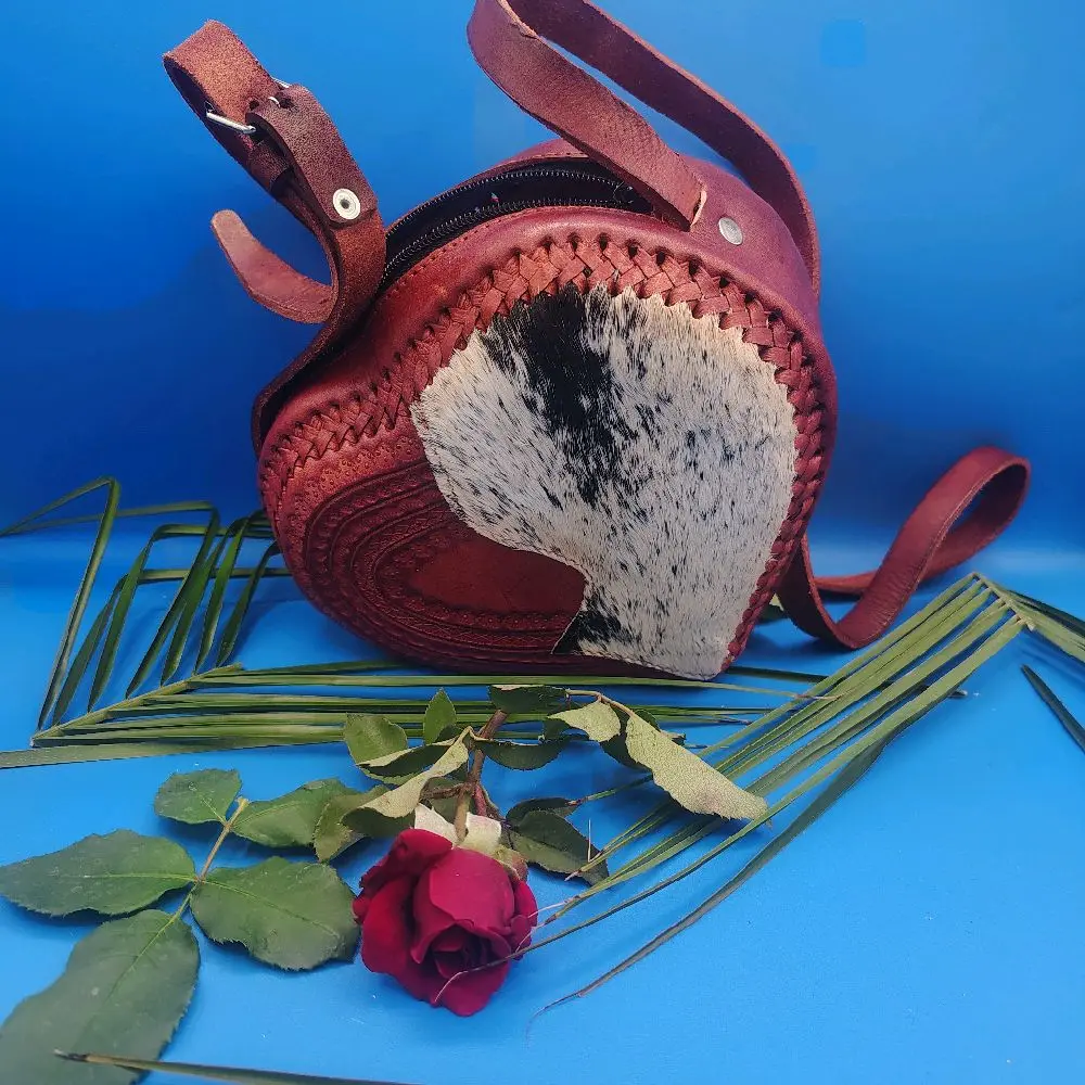 Mexican Natural Leather Bag