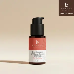 Beauty by Earth Dry Shampoo & Volume Powder - Ultra-Fine Organic Citrus Scent Non-Aerosol Volumizing Haircare Made in USA