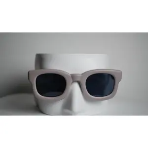 Shyla Evergreen Bold Frame Sunglasses Matte Olive Green Acetate UV400 Protection Chunky Rectangular Lenses Stylish Comfortable