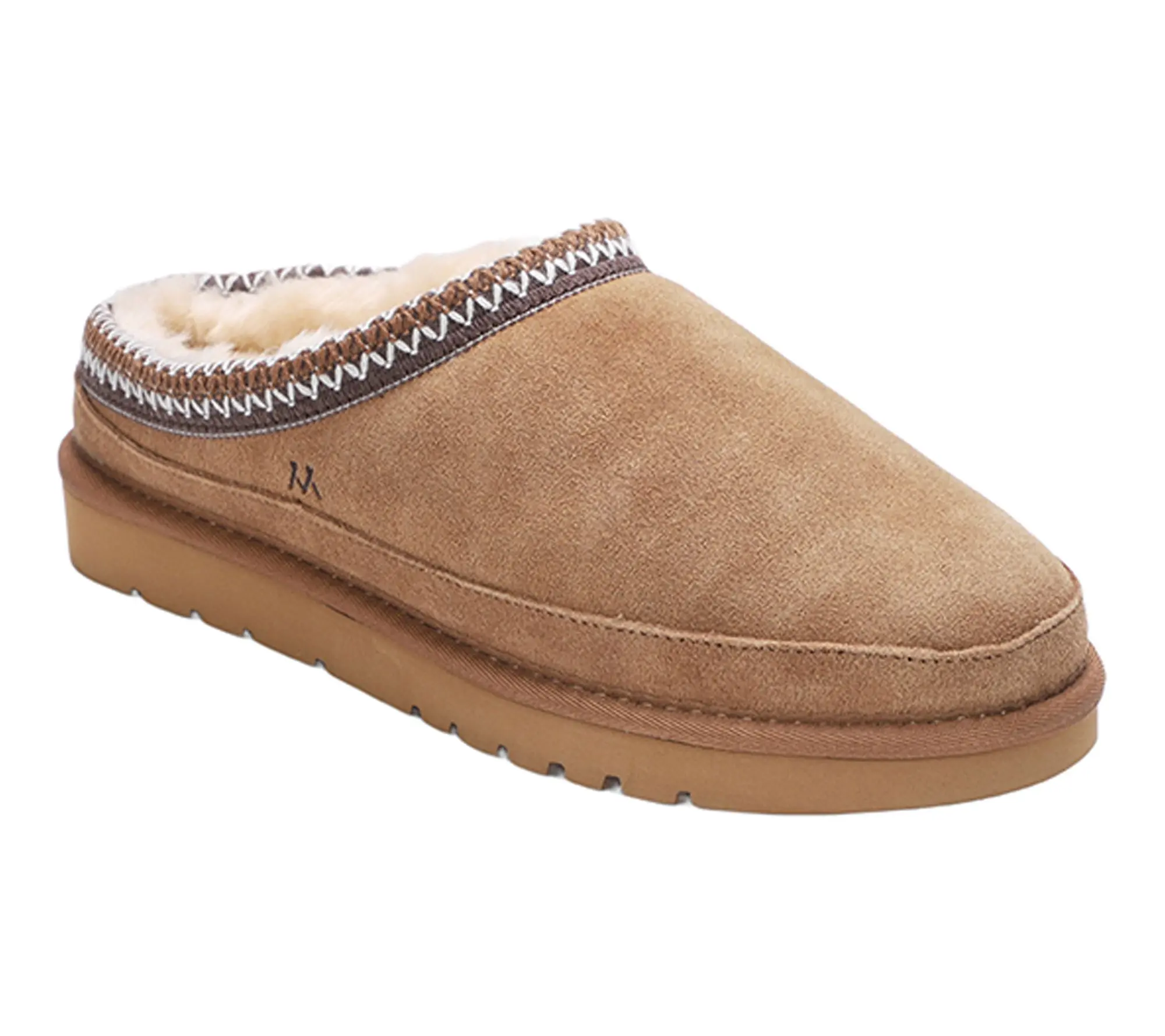 Mykos Men's Premium Suede Clog Slippers - Jaden Mykos Men's Premium Suede Clog Slippers - Jaden