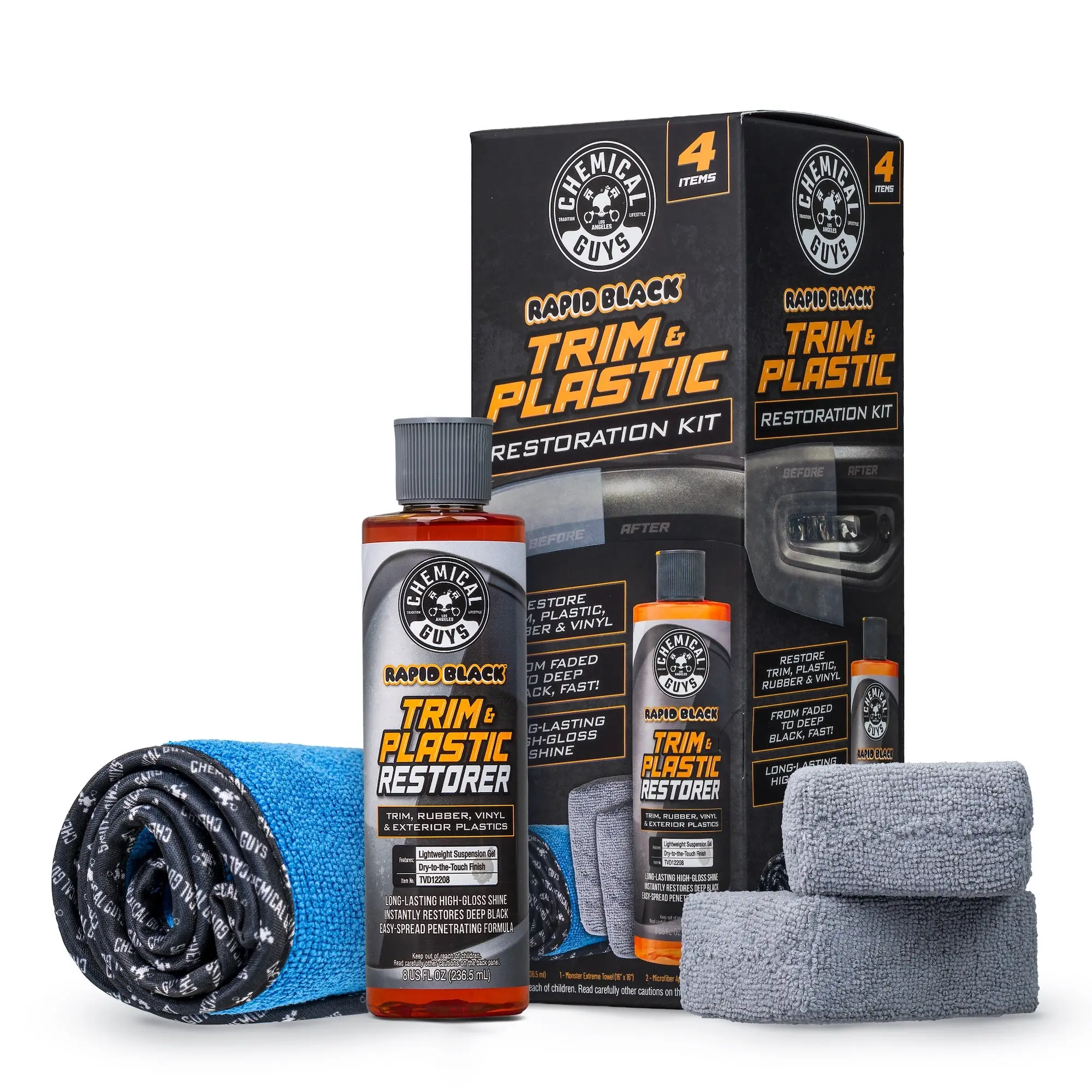 Rapid Black Trim & Plastic Restoration Kit Rapid Black Trim & Plastic Restoration Kit