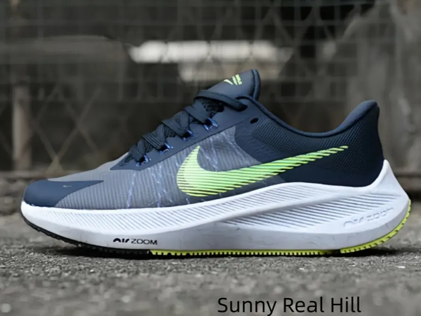 Air-circulating knit athletic shoes keep foot skin sweat-free through weekly prolonged cardio workout sessions hosted at public outdoor fitness parks within the local community