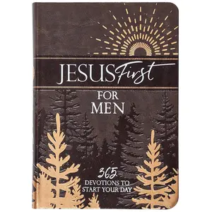 Jesus First for Men: 365 Devotions to Start Your Day - Imitation Leather