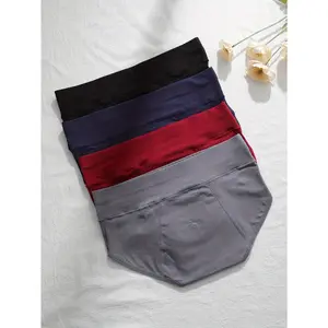 4pcs High-Waisted Travel Underwear For Women, Comfortable And Breathable, Quick-Drying Briefs