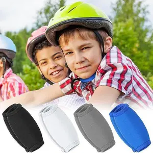 2 Pack Football Chin Pad Cushion, Protective Chin Strap Cover for American Football & Ice Hockey, Helmet Chin Pad, Safety Gear for Cycling & Sports outdoorfun
