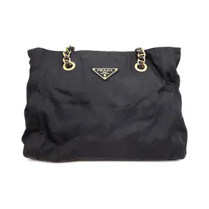 Pre-owned PRADA Nylon Shoulder Bags Tessuto Catena Chain Shoulder Bag (P3785)