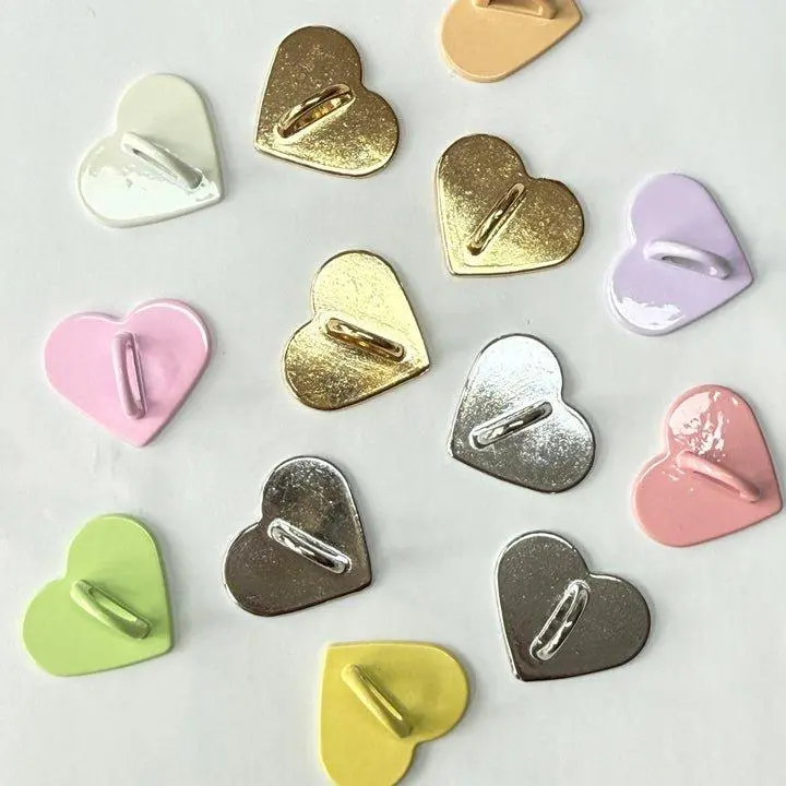 Metal Phone Charm Holder Base, Mobile Smartphone Cellphone Accessory for Holding Charms or Chains