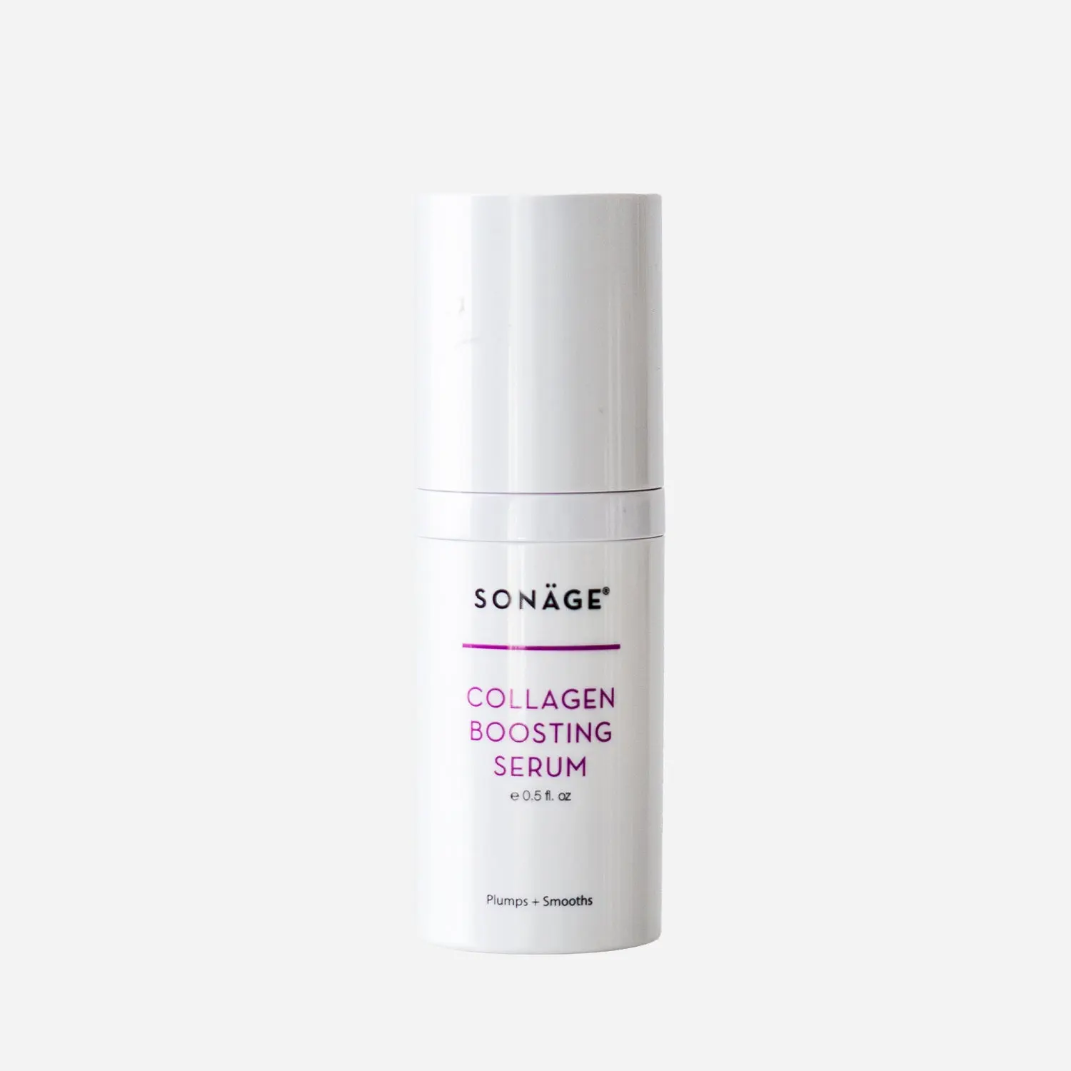Sonage Collagen Boosting Serum: Vegan Anti-Aging Face Serum | Plumps, Smooths, Minimizes Pores, Wrinkles (15 ml)